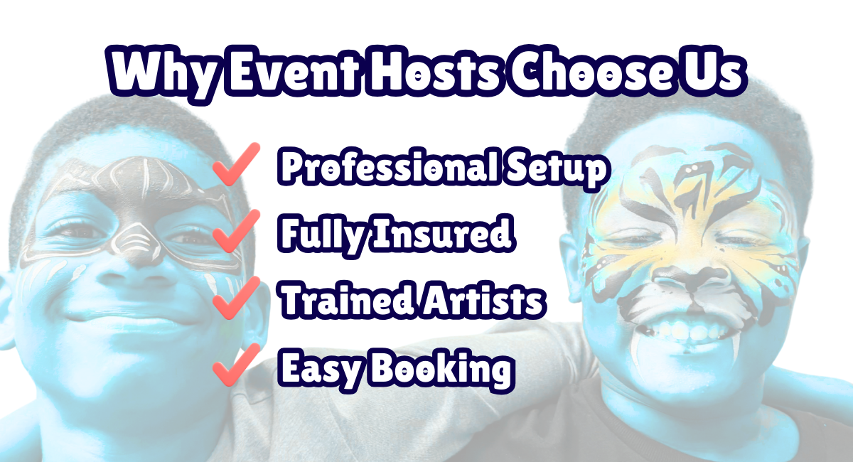 Milwaukee Face Painting for Parties & Events Book a professional Milwaukee face painter for birthdays, school events, corporate parties, and festivals. Stress-free booking & polished setups.